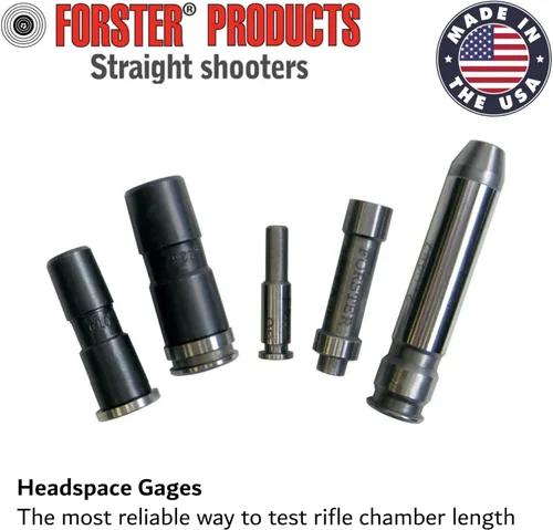 Miniatura 2 de Forster Products 6.5mm Grendel, Headspace Gauge, SAAMI Dimensioned, Rimless, Hardened Steel, Precision Ground