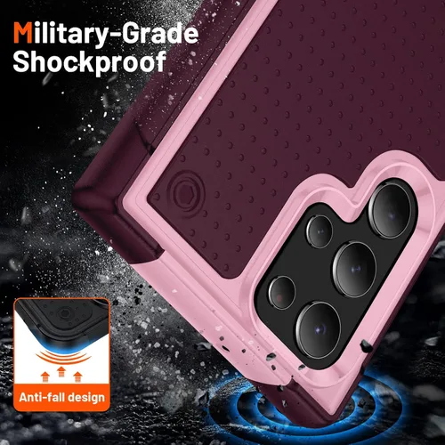 Miniatura 3 de Funda diseñada para Samsung Galaxy S22 Ultra, regalo de grado militar, resistente a caídas, resistente a prueba de golpes, para Galaxy S22 Ultra