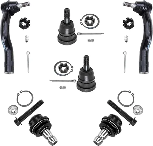 Miniatura 49 de Detroit Axle – Kit de suspensión delantera para Hyundai 2013-2018 Santa Fe 2 enlaces de barra de estabilizador 4 varillas de amarre interiores