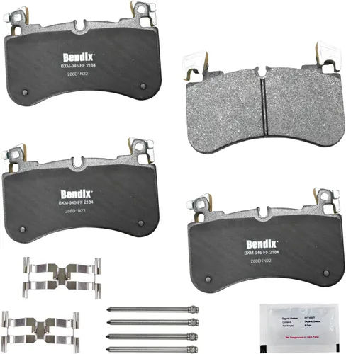 Miniatura 82 de Pastillas de freno delanteras cerámicas Bendix Priority1 CFC2302 para Hyundai Elantra 2021, Sonata 2022-2020, Kia K5 2023-2021