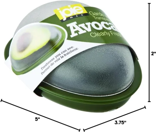 Miniatura 4 de Joie Recipiente de almacenamiento de aguacate Fresh Pod con tapa transparente a presión, mantiene las sobras medio sabrosas y firmes