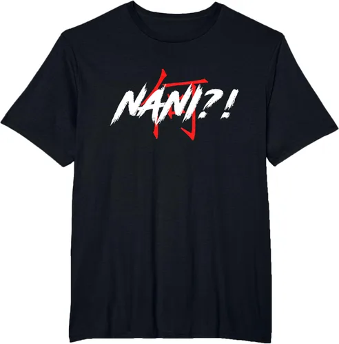 Miniatura 41 de Nani Meme Anime Japanese Camiseta, Negro, S