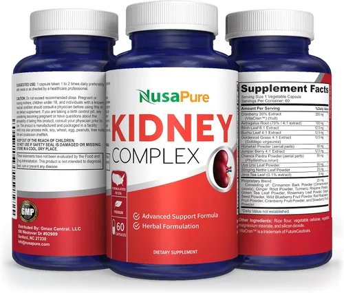 Miniatura 4 de NusaPure Complejo Renal (Vegetariano) 60 caps