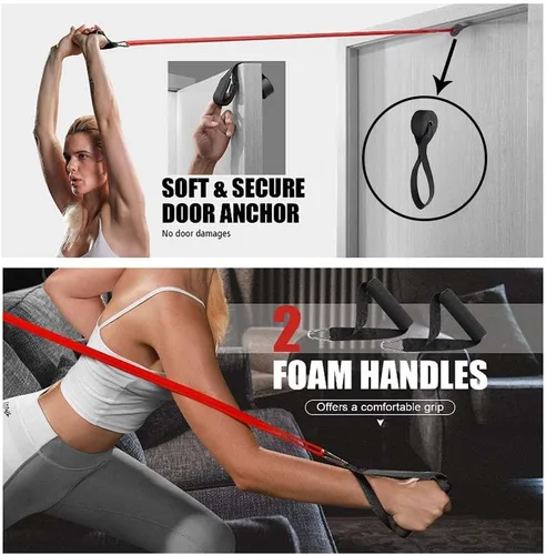 Miniatura 7 de Pull-Up Bands Resistance-Bands Exercise-Bands - Pull up Assistance Bands Workout Bands Resistance for Women Long Resistance Bands Resistance Loop