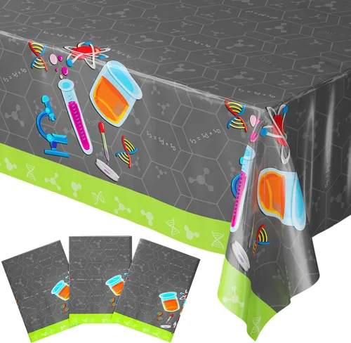 Miniatura 21 de Blue Orchards Fundas de mesa de caramelo (paquete de 3) – 54 x 108 pulgadas XL – Mantel, suministros de fiesta, decoraciones, fiesta de cumpleaños