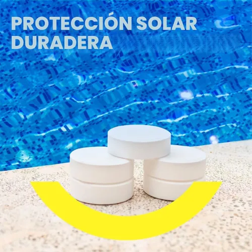 Miniatura 3 de PROFELIZ Tabletas de cloro de 3 pulgadas para piscinas, mata bacterias y detiene algas, disolución lenta, embalaje protector exclusivo, tabletas