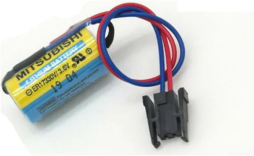 Miniatura 5 de MEELER 3 Pack A6BAT PLC batería de litio 3.6 V para Mitsubishi Servo A6bat ER17330V FANUC CNC sistema no recargable