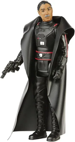 STAR WARS Retro Collection Moff Gideon Toy - Figura de acción The Mandalorian a escala de 3.75 pulgadas con accesorios, juguetes para niños de 4