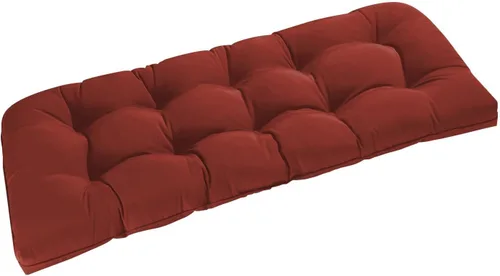 Miniatura 15 de downluxe Cojín de banco para exteriores para muebles de patio, cojines impermeables capitonados extra rellenos para columpio de porche, cojines