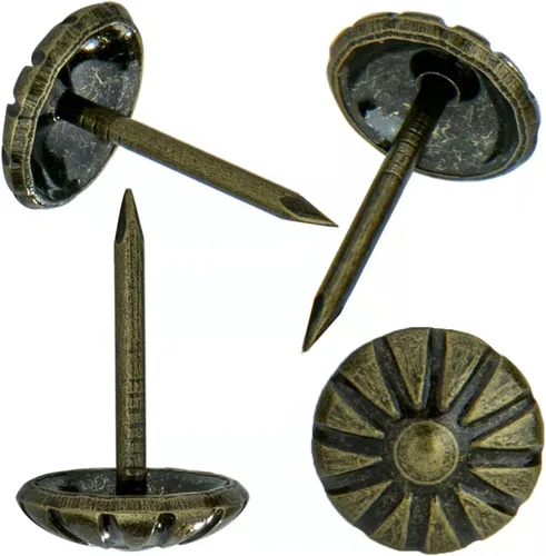 Tachuelas de tapicería para decoración, clavos para tapicería decorativa, clavos de tapicería de 7/16 pulgadas para muebles decorativos de