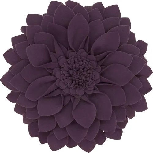 Miniatura 7 de SARO LIFESTYLE Almohada de fieltro en forma de flor