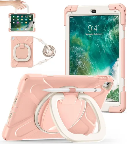 Miniatura 13 de BATYUE Funda para iPad de 6ª generación de 9.7 pulgadas 2018, iPad 5ª generación 2017, iPad Air 2/iPad Pro de 9.7 pulgadas, funda protectora a