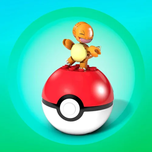 Miniatura 3 de Mega Construx GFC88 - Figura de Pokemon Charmander, multicolor