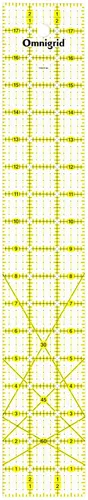 Omnigrid Regla de ángulos de 3 pulgadas por 18 pulgadas