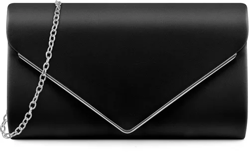 Miniatura 12 de TINDTOP Bolsos de mano para mujer, de piel sintética, formales, de noche, de hombro, fiesta, boda, cóctel, baile de graduación