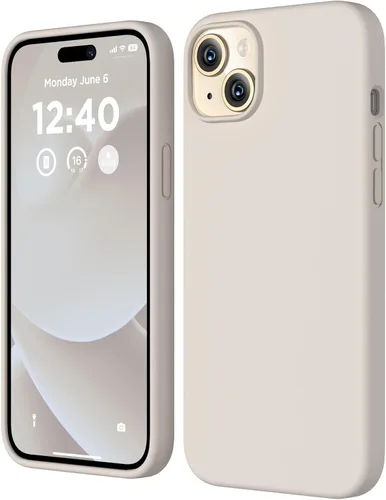 Miniatura 27 de Funda de silicona para iPhone 15 Plus, cubierta protectora de cuerpo completo, forro de microfibra suave antiarañazos, funda delgada ultrafina