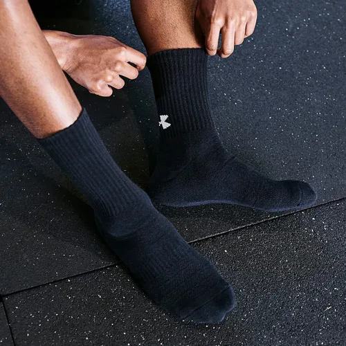 Miniatura 7 de Under Armour Calcetines de entrenamiento de algodón para equipo de 6 pares