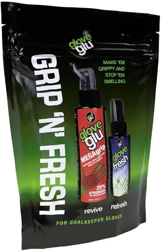 Miniatura 13 de gloveglu - Guantes de portero en espray Guantes de portero de 4.1 fl oz en aerosol MEGAgrip + guante de portero de 1.7 fl oz en aerosol para lavar