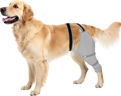 Miniatura 10 de Funda para perro para patas traseras para dejar de lamer, manga de recuperación quirúrgica mejorada para heridas de piernas traseras y traseras