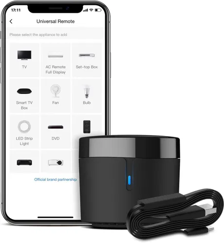 Miniatura 9 de Broadlink RM4 Mini Control remoto inteligente (Solo Wi-Fi de 2.4GHz) - Hub de blaster IR para automatización de Smart Home, reemplazo de control