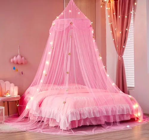 Miniatura 3 de Comfort Blue Star - Mosquitera de encaje Rosa