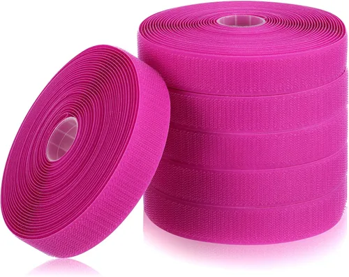 Miniatura 7 de Zonon 6 rollos de tiras marcadoras de alfombra, cinta de suelo para aula, marcadores de alfombra de nailon para suministros escolares, alfombra