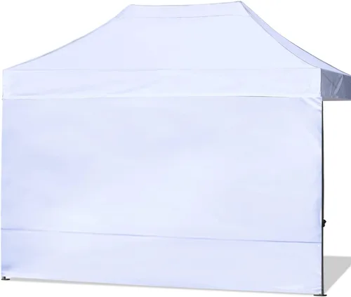 Miniatura 13 de ABCCANOPY - Toldo desplegable para el sol 10'x 10', pared lateral de 10' (1 panel), más de 15 colores, con cintas para sujetar de la estructura