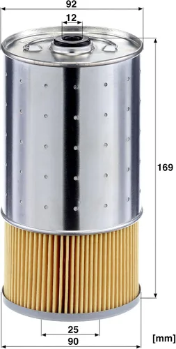 Miniatura 3 de Mann Filter PF 1050/1 n Cartucho de repuesto de filtro de aceite con junta de tapón de drenaje de aceite compatible con Mercedes-Benz 190D