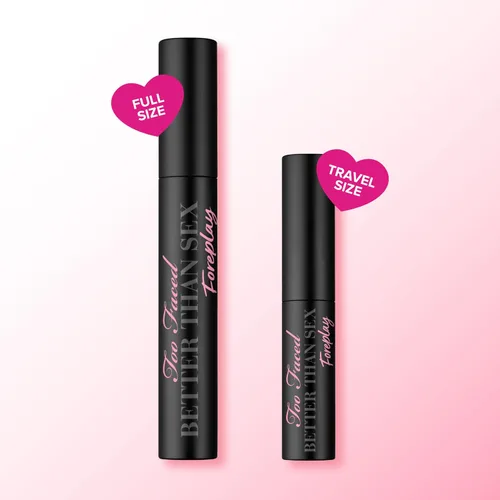 Miniatura 10 de Too Faced Better Than Sex Foreplay Mascara Primer Waterproof Eyelash Primer for Volume and Length Nourishing Argan Oil + Grape Seed Oil Formula