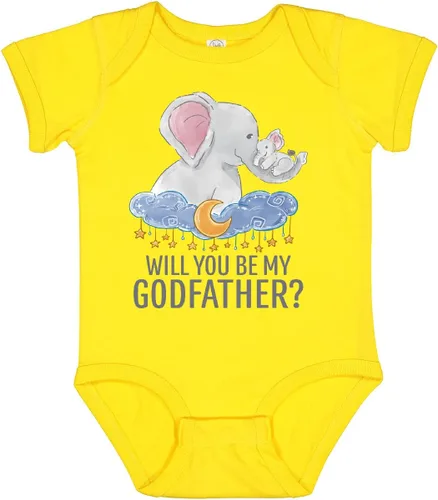 Miniatura 4 de inktastic Body de bebé Will You Be My Godfather