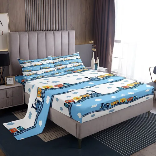 Miniatura 36 de Erosebridal Groovy Flower Sábanas de Cama Fiesta de los 70s Juegos de Sábanas Tamaño Individual Sábanas Florales Arcoíris Juegos de Sábanas y Fundas