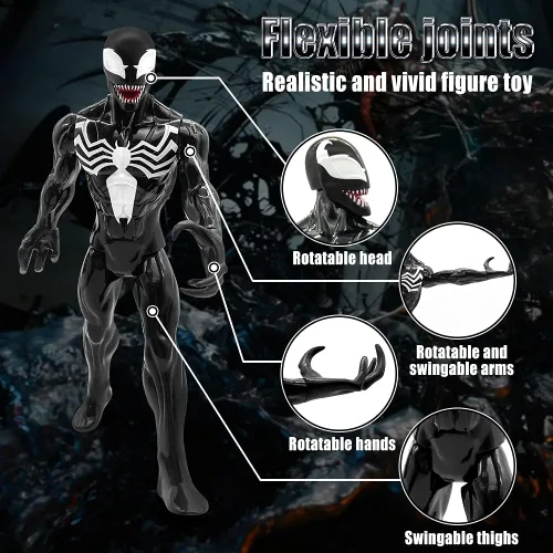 Miniatura 3 de lasama Figuras de acción, figuras coleccionables de 12 pulgadas, juguetes para niños, personajes juguetes, regalo perfecto para Navidad, día
