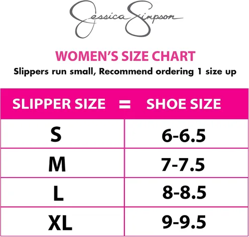 Miniatura 2 de Jessica Simpson - Pantuflas piel sintética para mujer con espuma viscoelástica