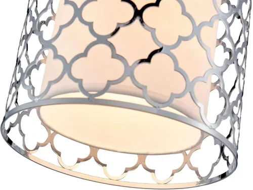 Miniatura 6 de Shrine Lámparas de tambor de iluminación, lámpara colgante de tambor perfecta para comedor, cocina, 7 pulgadas de profundidad x 9 pulgadas de alto
