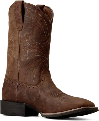Miniatura 3 de Ariat Botas de trabajo de piel de campo para hombre con puntera cuadrada ancha