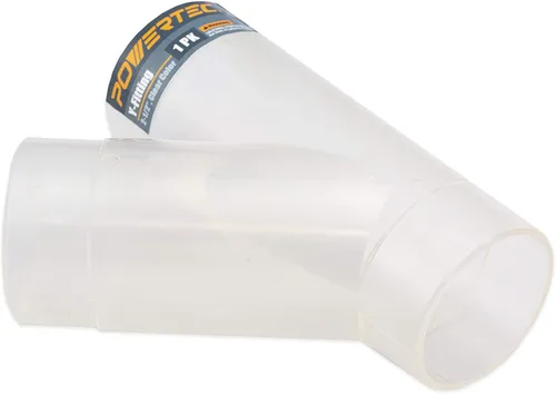 Miniatura 5 de POWERTEC Accesorio en Y transparente de 2-1/2 pulgadas para manguera de recolección de polvo de 2-1/2 pulgadas, accesorios de conector de manguera