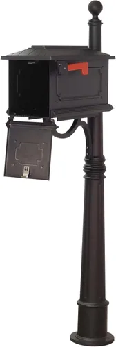 Miniatura 4 de Kingston SCK-1017_SPK-600-BLK - Buzón negro con poste de aluminio