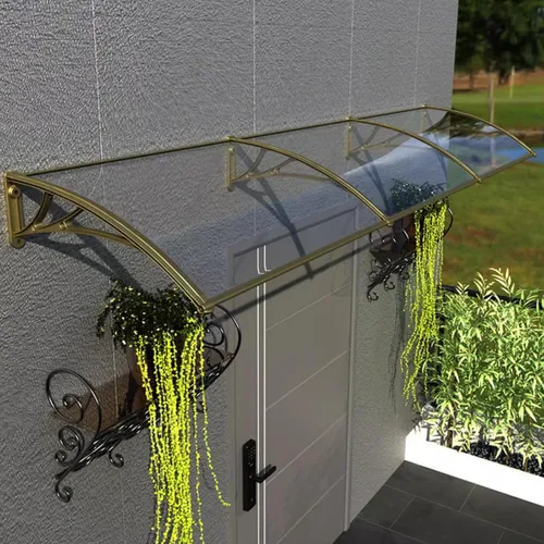 Miniatura 6 de Toldo para ventana o puerta delantera, puerta delantera al aire libre, patio, cubierta de policarbonato moderna, toldo de entrada, protección contra