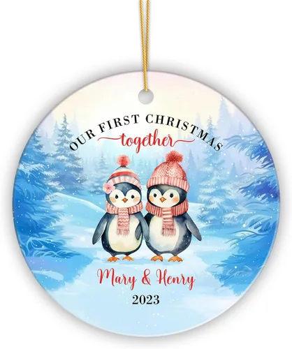 Miniatura 13 de Adorno personalizado de primera Navidad para nieta 2023, adorno de unicornio, personalizado para bebé, regalos de nieta, recuerdo de bebé