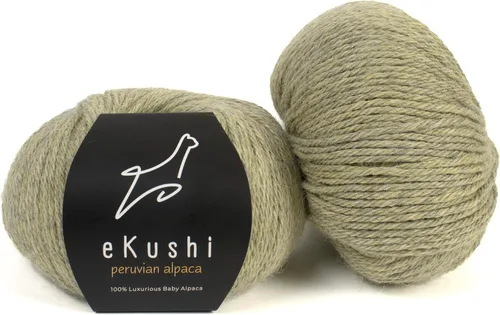 Miniatura 62 de 100% Hilo de Alpaca para Bebé para Tejer y Ganchillo - Juego de 3 Madejas de Hilo Premium DK - Ligero, Hipoalergénico y Térmico Hecho en Perú - N010