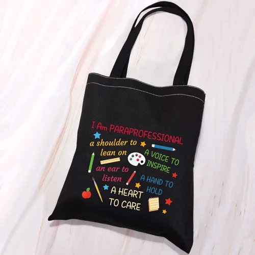 Miniatura 2 de Paraprofessional - Bolsa de maquillaje para asistente de enseñanza, bolsa con cremallera, regalos inspiradores, Bolsa
