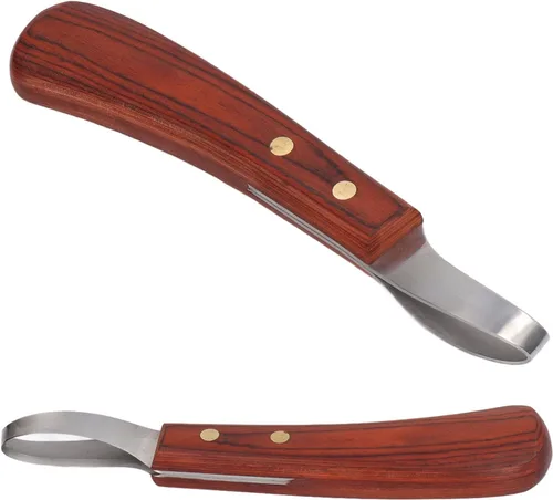 Alvinlite Tijeras de corte de pezuñas, recortadores de pezuñas, pies de cabra, tijeras de podredumbre fuerte, cortaúñas durables con hoja para