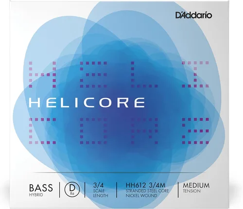 Miniatura 21 de D'Addario Helicore Hybrid Bass Single A String, escala 3/4, tensión media