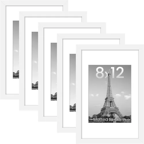Miniatura 65 de upsimples - Portarretratos de 11 x 14 para galería de fotografías. Marcos para fotos de 8 x 10 pulgadas con paspartú o de 11 x 14 pulgadas sin Dorado