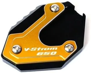 Miniatura 13 de TEMKIN W for Suzuki V-Strom 650/XT VSTROM 650 DL650 2004-2022 2021 Motorcycle CNC Kickstand Foot Side Stand Extension Pad Support Plate Y