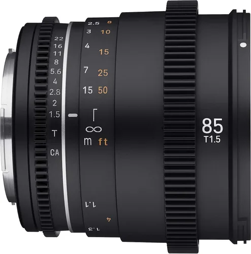 Miniatura 4 de Samyang 3.346 in T1.5 de alta velocidad Full Frame VDSLR MK2 para Sony E (SYDSX85-E)