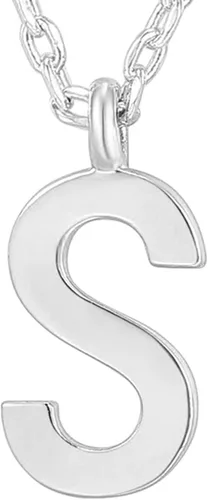 Miniatura 3 de PAVOI Collar con inicial chapado en oro de 14 quilates Collares de letras para mujer