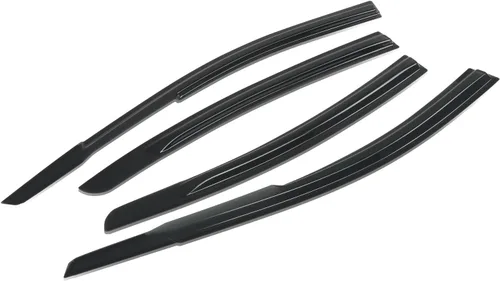 Miniatura 13 de Visor protector deflector de lluvia autoadhesivo para vidrio para Hyunday Sonata NF, 4 unidades, uno por puerta