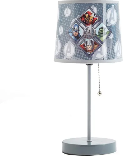 Miniatura 18 de Lámpara de mesa para niños Frozen 2 con cadena de tracción, metal, pantalla decorativa impresa temática
