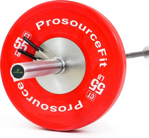 Miniatura 3 de ProsourceFit - Collar de clip de resorte olímpico para mancuerna de 2 pulgadas, par con asas de agarre fácil para levantamiento de pesas